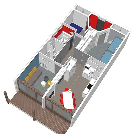 Lejlighed Renove, Aux Pieds, 3 Pieces, 2 Balcons, 8 Pers - Fr-1-346-514 Les Arcs (Savoie)